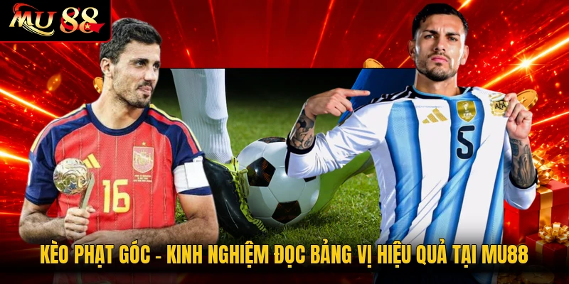 Kèo Phạt Góc - Kinh Nghiệm Đọc Bảng Vị Hiệu Quả Tại MU88
