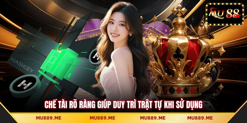 Chế tài rõ ràng giúp duy trì trật tự khi sử dụng
