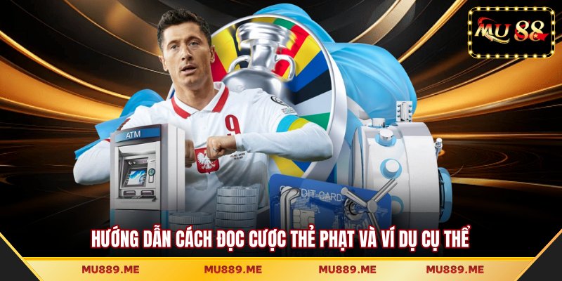 Hướng dẫn cách đọc cược thẻ phạt và ví dụ cụ thể