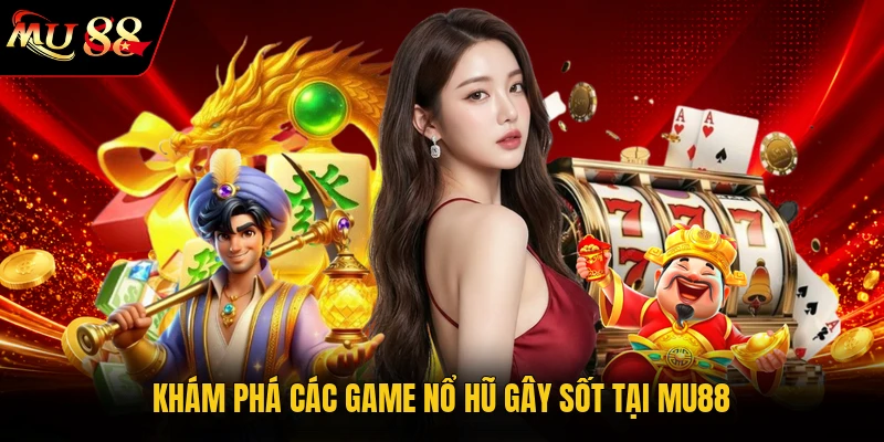 Khám phá các game nổ hũ gây sốt tại MU88