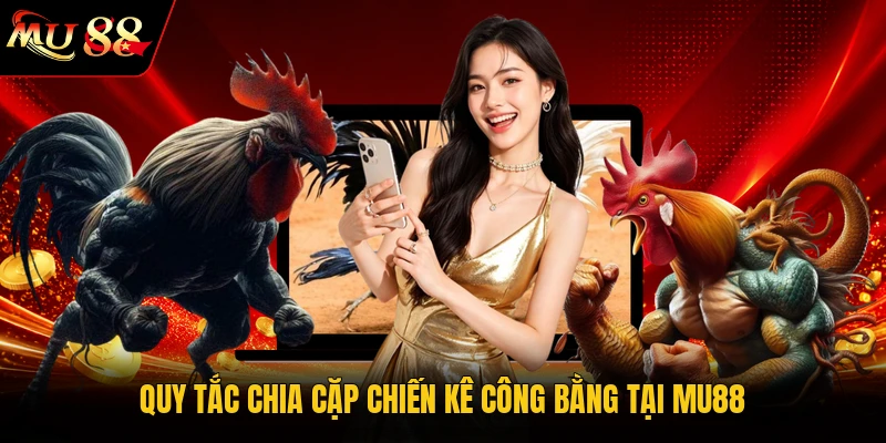 Quy tắc chia cặp chiến kê công bằng tại MU88