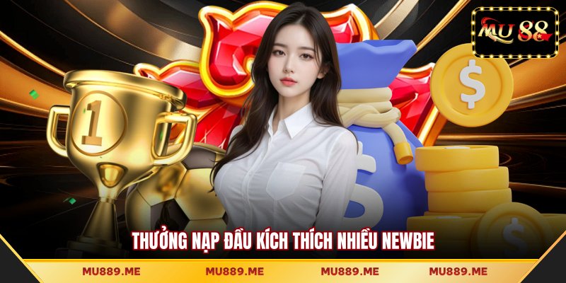 Thưởng nạp đầu kích thích nhiều newbie